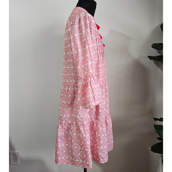 NWT Tommy Bahama Women's Diamond Clip Tiered Summer Mini Dress XS - Picture 4 of 9